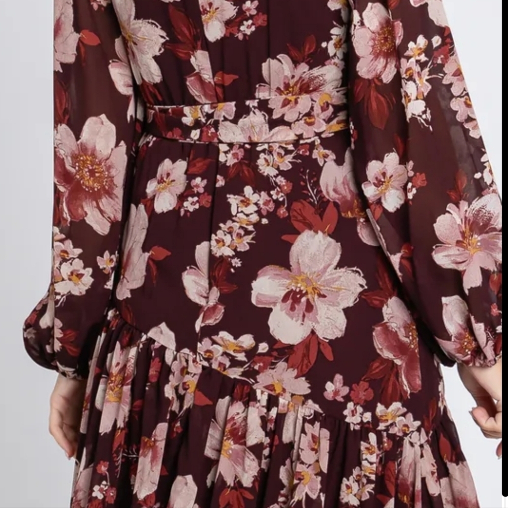 Floral Maxi Dress - Picture 4 of 6